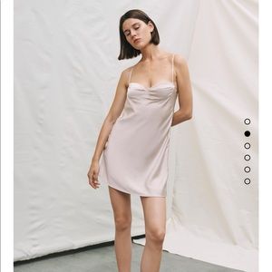 Zara Short Satin effect dress